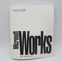 Vintage Microsoft Works Guida 1992 Manuale Utilizzatori Apple Macintosh Sistemi - $58.99