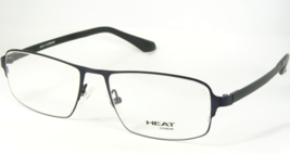 HEAT EYEWEAR 5024-1 Lila-Schwarz Brille Metall Rahmen 54-16-140mm - £36.15 GBP