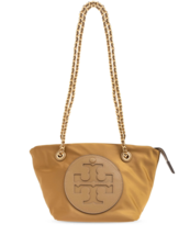 Tory Burch Small Ella Chain Convertible Nylon Crossbody Bag ~NWT~ Camel - $242.55