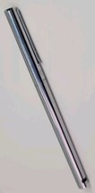 VTG Aurora Hastil Fountain Pen 14k Gold Nib KOM894 Chrome Italy Rare - £99.16 GBP