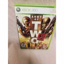 Army of Two: The 40th Day (Microsoft Xbox 360, 2010) CIB - £11.68 GBP