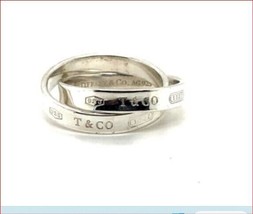 Tiffany &amp; Co HUGE 30 Gram Sterling Silver Frank GEHRY Five Fish Size 6.5 Ring - £1,028.76 GBP