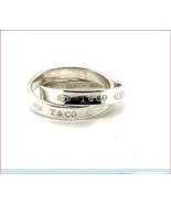 Tiffany & Co HUGE 30 Gram Sterling Silver Frank GEHRY Five Fish Size 6.5 Ring - $1,286.99