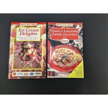 Vintage Recipes Lean And Luscious Family Favorites Ice Cream Delights Co... - $186.70 MXN