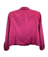 Pendleton Womens Virgin Wool Blazer Purple 18 Button Front Stitched Plus... - £25.47 GBP