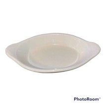 Hall China 526 White Oval Welsh Rarebit Dish Au Gratin - £9.47 GBP