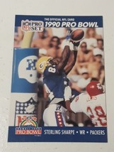 Sterling Sharpe Green Bay Packers 1990 Pro Set Pro Bowl Card #415 - £0.78 GBP