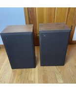 Pair of JBL L-19 Speakers Cabinet Grill And Crossover Woofer Tested Good... - $369.08 CAD
