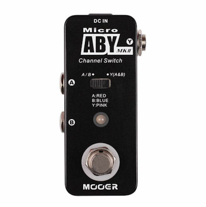 Mooer ABY MK II AB Switch Micro Guitar Pedal New - $38.81