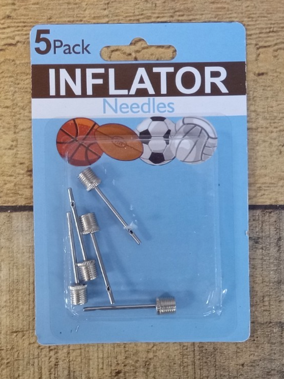 5ct Universal Sports Ball Inflatable Air Pump Inflation Needles - $7.99