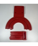 TOMY 1991 5001 Big Loader Red Hopper Track And End Short Track REPLACEME... - £6.22 GBP
