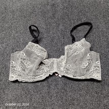 Eve&#39;s Temptation Bra Women 34E Gray Lace Underwired - $13.97