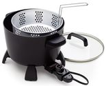 Presto 8-Quart Big Kettle, Steamer and Deep Fryer Multi-Cooker, Black - $81.89