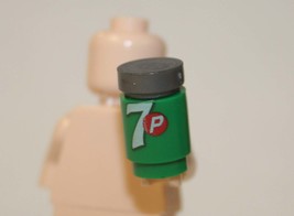 Minifigure Custom Toy 7up Soda Pop coke Can fors - $3.20