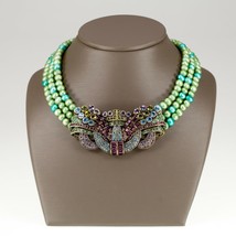 Heidi Daus Beaded Crystal Necklace 15"-19" Long - $246.51