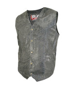 Vulcan 8302 Men&#39;s Distressed Soft Lightweight Cowhide Leather Motorcycle... - £23.55 GBP