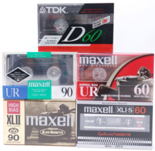 Maxell XLI-S 60 Tdk D60 Maxwell UR60 Maxell Xl Ii 90 Lot 5 - $41.50