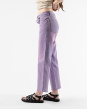 38 / S - Sultan Wash NEW $405 Purple 80&#39;s Pastel E Womens Jeans 1201NM  - $180.00