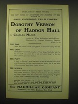 1902 The Macmillan Company Ad - Published this week the new novel of adventure  - £14.78 GBP