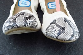 Time And Tru Women Sz 10 W White Ballet Synthetic Shoes 0605388369055 - $19.75