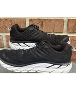 Women's  Hoka Clifton 6 Black & White Athletic Sneaker Size 7.5D - $42.00
