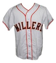 Willie Mays Minneapolis Millers Retro Baseball Jersey Button Down White Any Size image 4