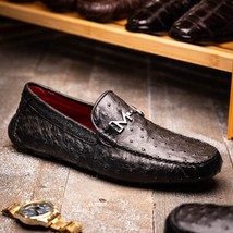 Bolonia Slip On Dressy Shoes Animal Skin Black image 7