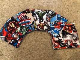 Fat Quarter Cotton Fabric 5 FQ bundle Super Hero Marvel Avengers Spider iron cap - £23.69 GBP