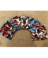 Fat Quarter Cotton Fabric 5 FQ bundle Super Hero Marvel Avengers Spider ... - £23.40 GBP