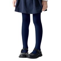 hakugoo Girls Tights 2 Pack Navy Toddler Cotton 2-4 Years - $67.88 MXN