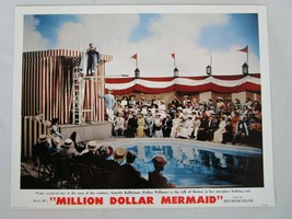 Million Dollar Mermaid Lobby Card 1952 Esther Williams 11x14 Carnival Scene - £31.00 GBP
