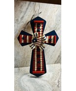 July 4th Patriotic CryIndependence Day Metal Wall Decor-14x9inches:Cross - $52.35