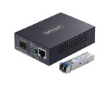 StarTech.com Gigabit Singlemode (SM) LC Fiber Media Converter, 10/100/10... - $204.88
