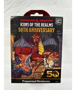 NEW Dungeons &amp; Dragons Icons of the Realms 50th Anniversary Prepainted M... - $26.96