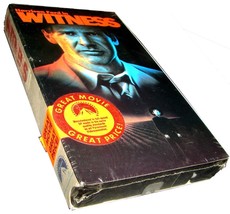 Witness Harrison Ford Kelly Mc Gillis Lucas Haas Vhs Movie New Sealed 1985 - £7.85 GBP
