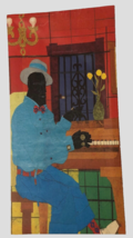 Willie Tobert 2015 Ballad For Flowers Deco Canvas Blues Wall Art Folk Bl... - $79.19