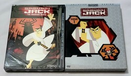 Samurai Jack - The Premiere Movie (Sealed) &amp; Season 1 (Used) Cartoon Network DVD - £10.16 GBP