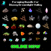 Foraging Crafting Materials Items Bundle for Disney Dreamlight Valley ❇️ ONLINE - £7.89 GBP
