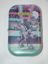 (1) Pokemon (Empty) Mini Tin (1) Art Card (Obstagoon) (1) Metallic Pokem... - £9.43 GBP