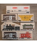 Cat's Meow Cannonball Express Train Lot Of 7 1995 - $14.80