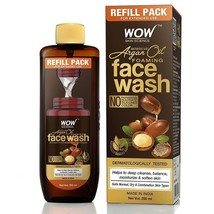 WOW Skin Science Moroccan Argan Oil Foaming Face Wash Refill Pack - 200ml - £16.20 GBP