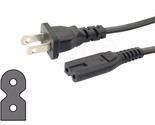 6 Ft 2-Prong Polarized Power Cord Wall Cable for Brother Singer Sewing M... - $13.99
