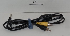 Audio Video A/V Camera Transfer Cable 3FT 3.5mm AUX Plug to 2 RCA Male P... - $5.20