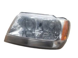 Driver Headlight Crystal Clear Fits 99-04 GRAND CHEROKEE 334351 - £45.87 GBP