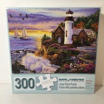 Perfect Dawn Lighthouse Seaside Bits And Pieces Jigsaw Puzzle Large Piec... - £11.62 GBP