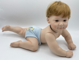 Ashton Drake Porcelain Large Baby Boy Doll 19&quot; Vintage 1994 Titus Tomescu - £14.83 GBP