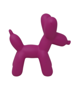 MCM Balloon Puppy Dog Animal Matte Pink Decorative Figurine Statue - $360.50 MXN