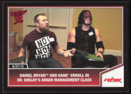 2013 wwe Kane with Daniel Bryan enters Anger management class Topps Card#44 Buy. - £2.27 GBP