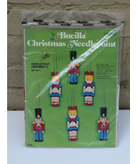 Bucilla Christmas Needlepoint Kit Ornaments Set of 6 Toy Soldiers &amp; Doll... - £15.50 GBP