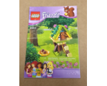 LEGO FRIENDS 41017 SQUIRREL&#39;S TREEHOUSE INSTRUCTION BOOKLET MANUAL ONLY - £4.84 GBP